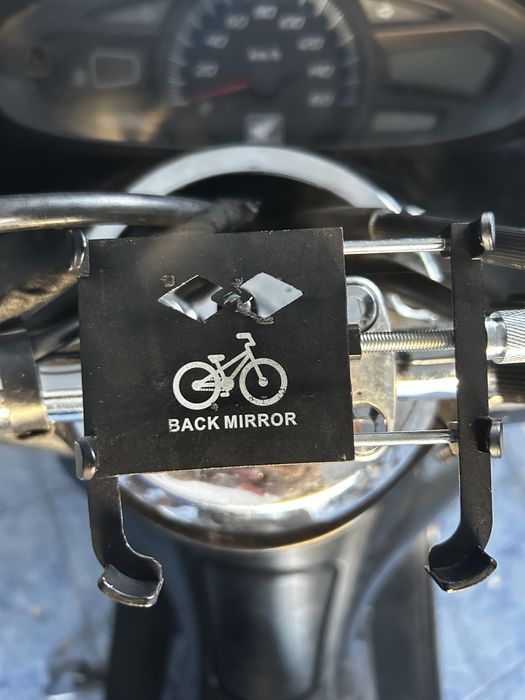 Suportes em aluminio para mota/bicicleta etc em preto espetaculares !