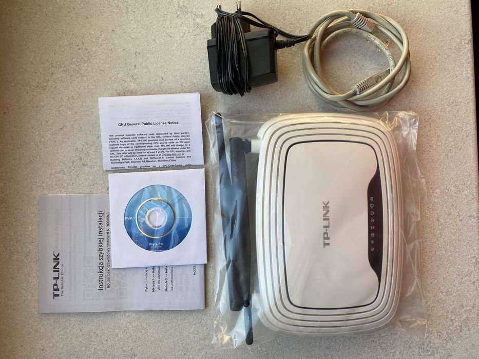 Router bezprzewodowy TP-LINK, model TL-WR841N