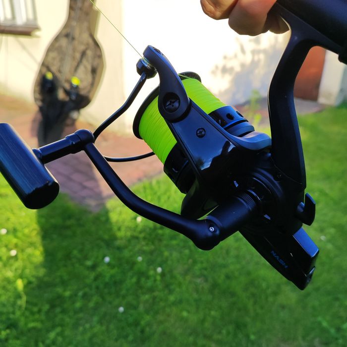Zestaw karpiowy Avid carp amplify 13ft plus kołowrotki Nash