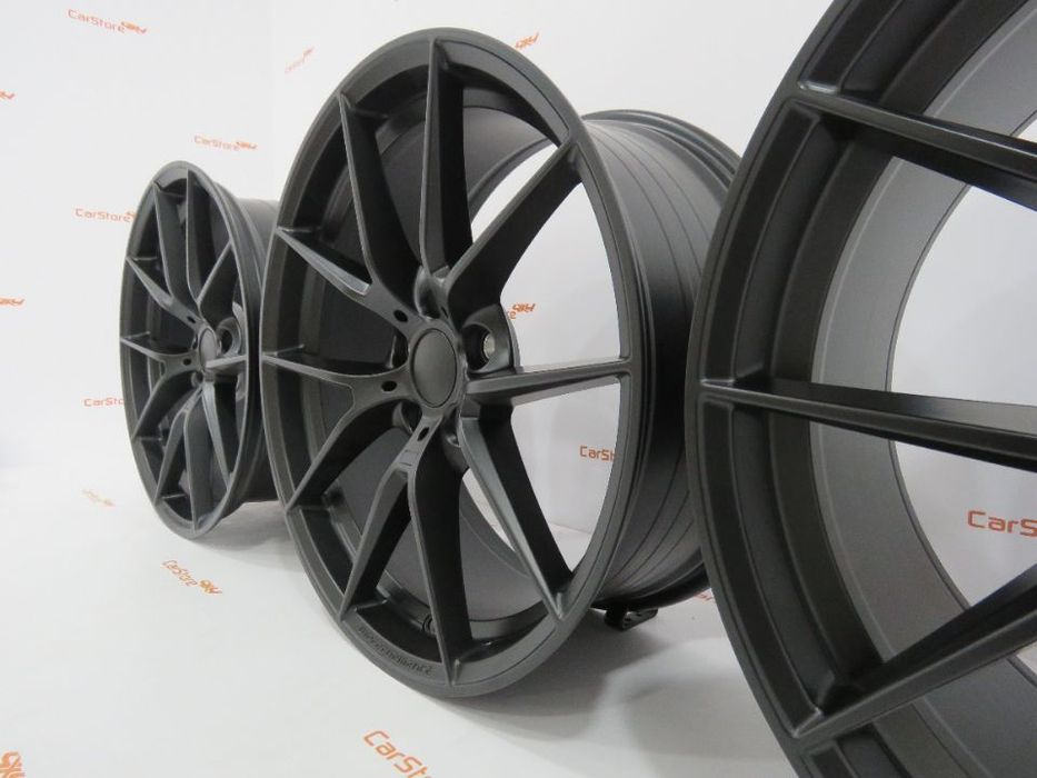 Jantes Look Bmw M4 Cs 18 x 8 et34 + 9 et 41 5x120 Preto Matte