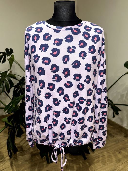 Góra od piżamki liliowa panterka 14-16