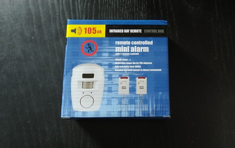 Alarme interior para casas, escritórios, garagens, etc. Novo