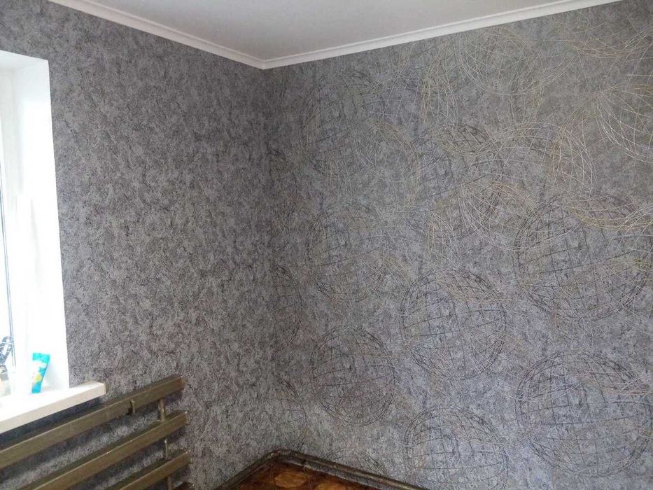 выравнивание стен потолка  шпаклевка  поклейка обои  откосы