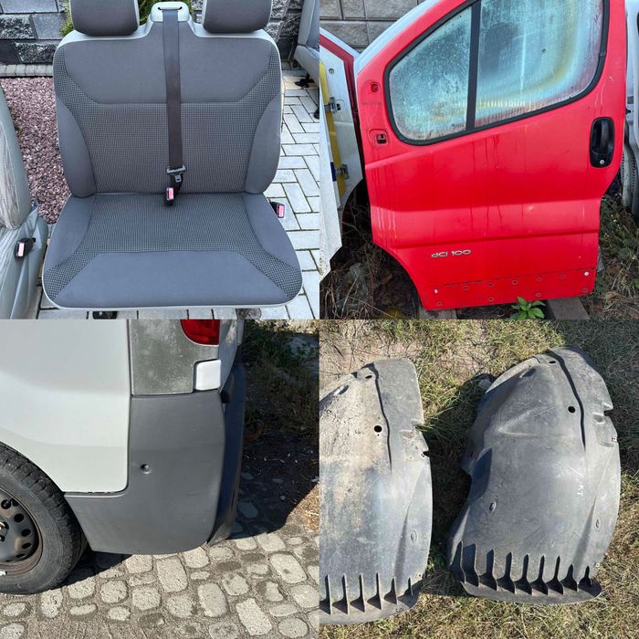 Рено Трафік двері , сидіння , підкрилки , клики