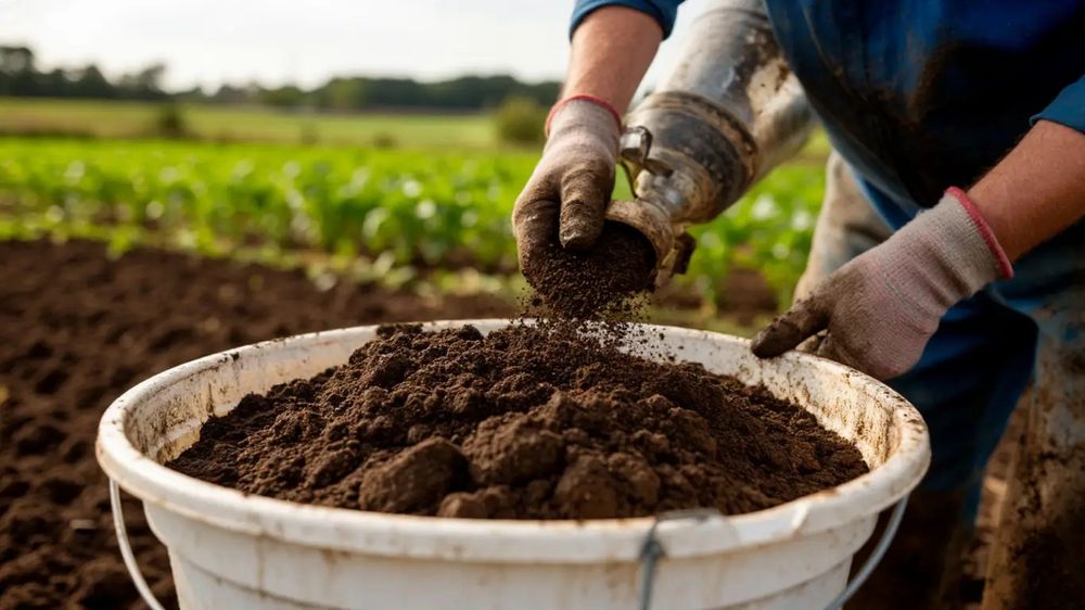 Грибний компост. Відпрацьований, на добриво.