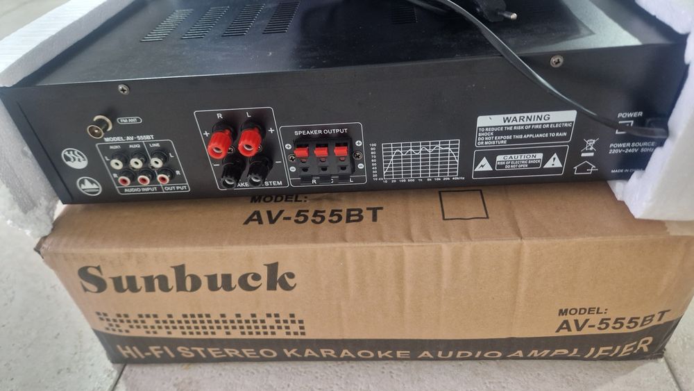 Amplificador de som