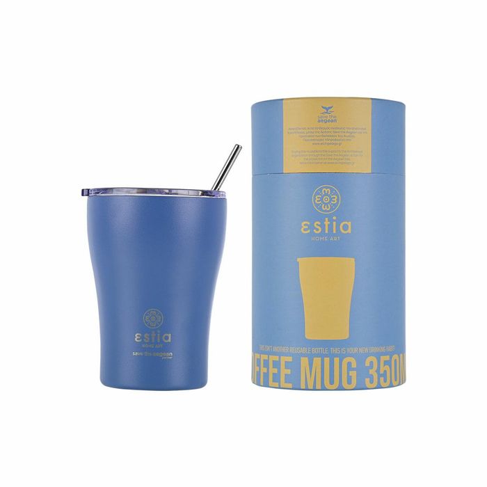 Kubek Termiczny 350 Ml Denim Blue Wyposażenie Wnętrz