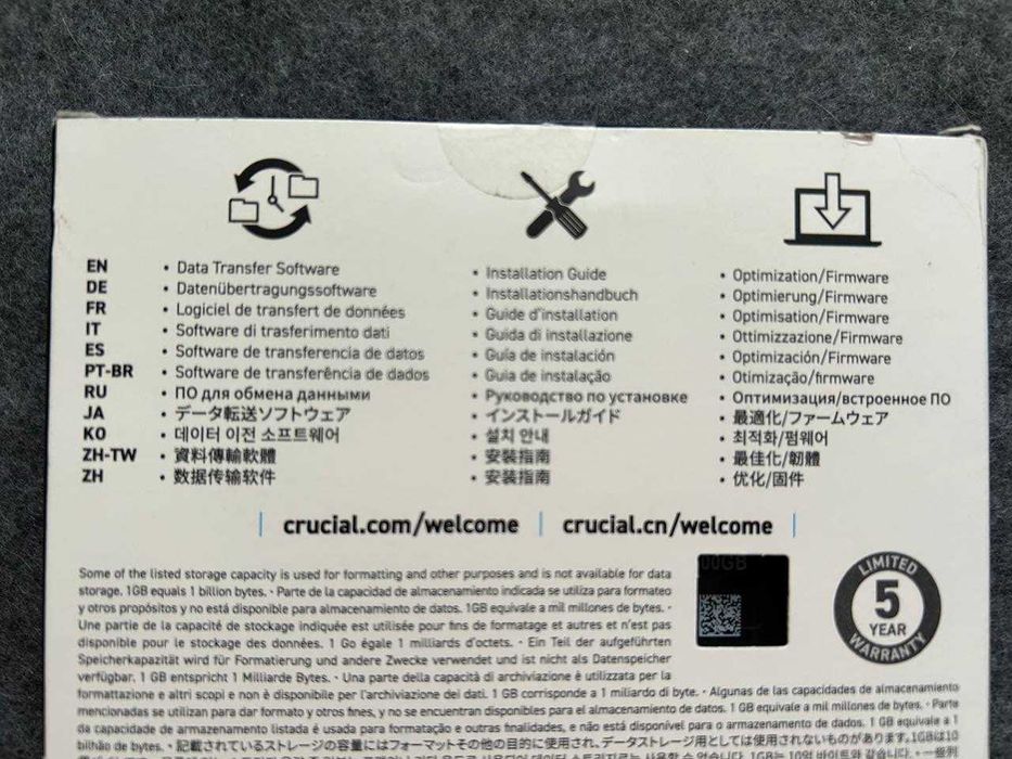 SSD накопичувач Crucial P3 Plus CT500P3PSSD8 500 GB NVMe Gen4 M.2