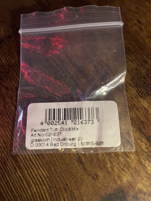 Leonardo Wisiorek Tutti Clip&Mix, Stal nierdzewna