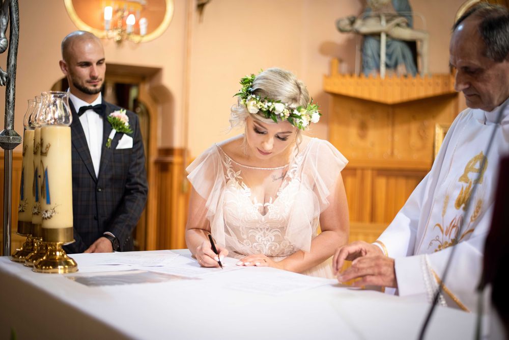 Suknia ślubna firmy JOOANA