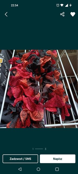 Szal fantazyjny, boa.