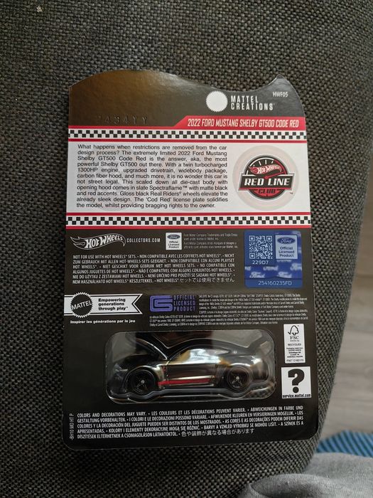 ホットウィール RLC フォード マスタング シェルビーGT500 コドレッド Hot Wheels RLC 2022 Ford Mustang Shelby GT500 Code Red