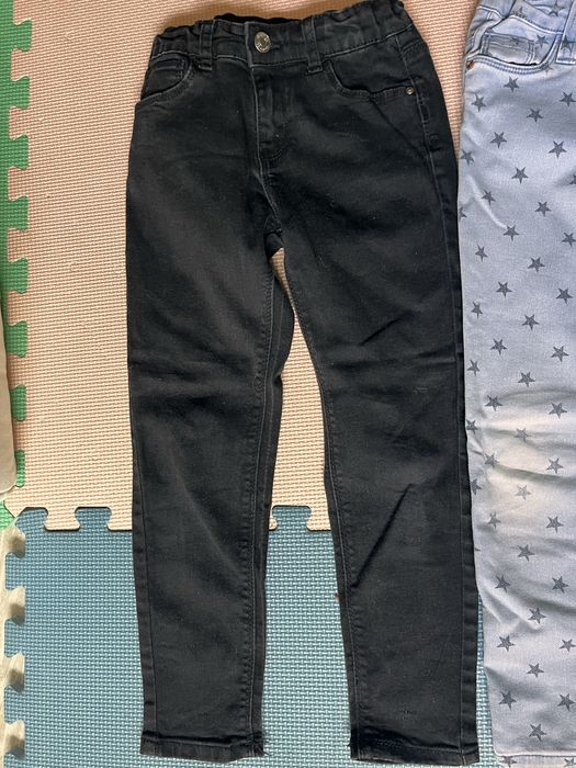 Za wstaw spodni jeans 116 ogrodniczki