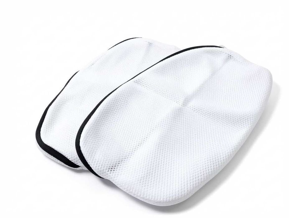 I173 Woreczki Siatki Do Prania Butów Obuwia Trampek Zestaw 2 Sztuki Ochronne Wytłumiające Na Zamek Do Pralki I Podróży Reusable Duże 42x24x24cm