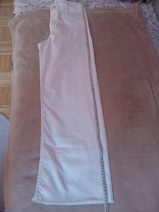 Zestaw spodnie białe i body Zara r. 164
