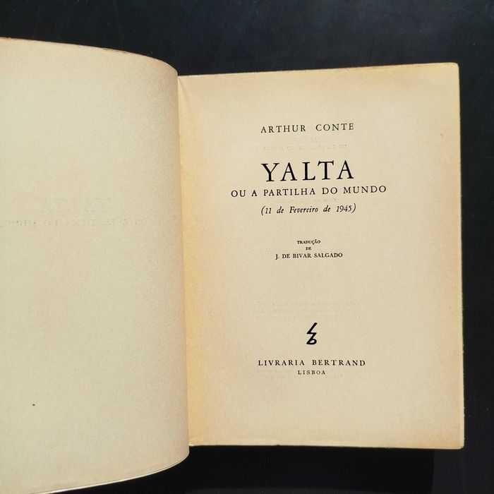 Yalta, a partilha do mundo de Arthur Conte