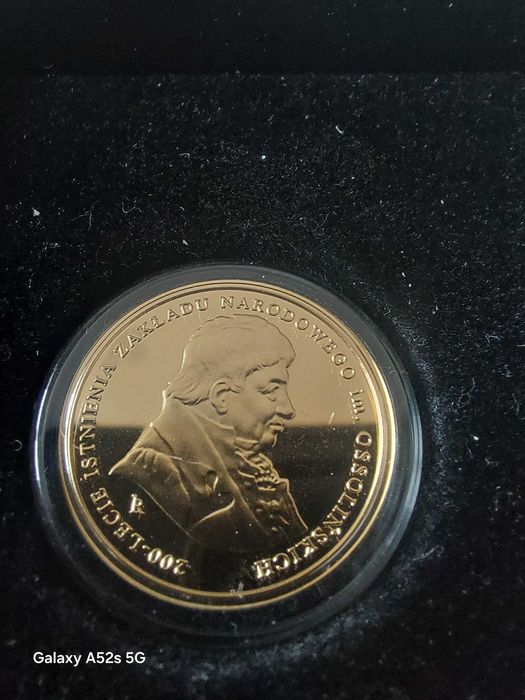 100 zł 200-lecieim ossolińskich