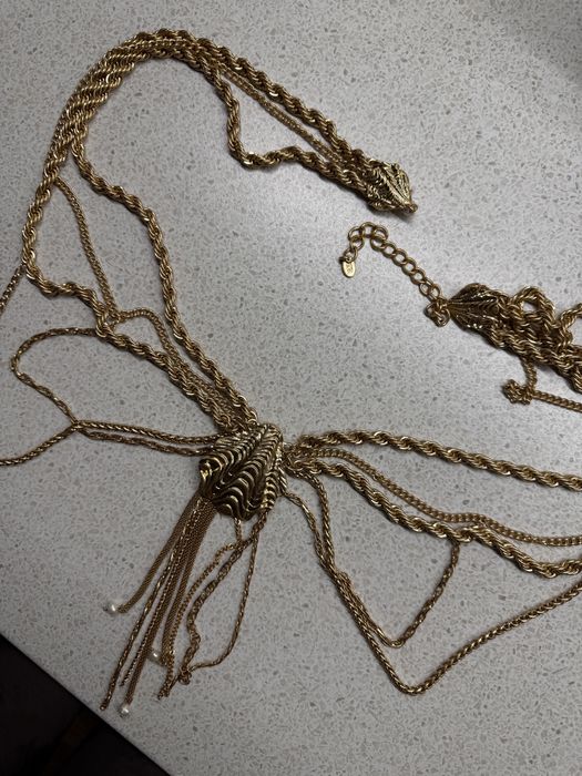 Ремінь золотий zara