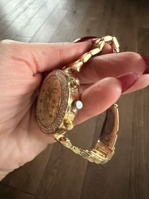 Zegarwk damski zloty z krysztalkami Michael Kors