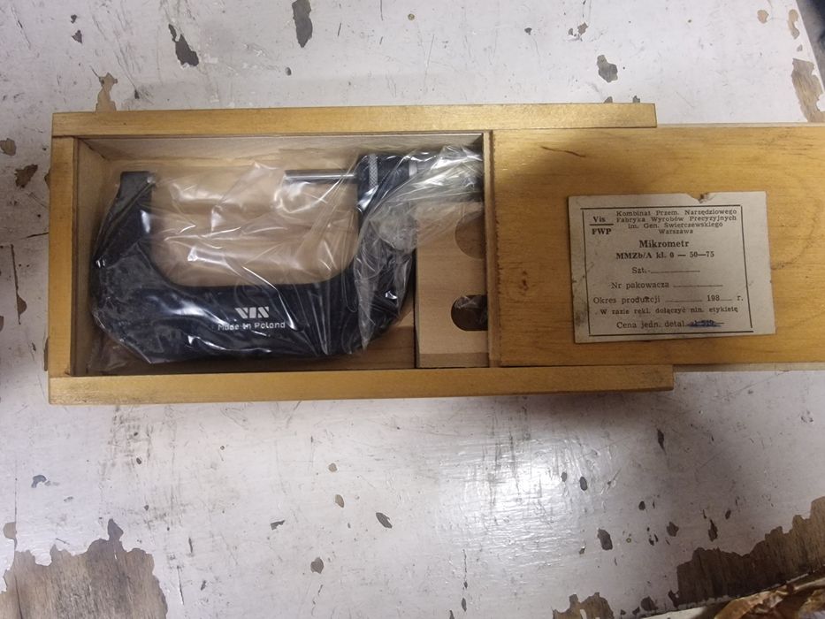 Mikrometry,wysokościomierze i inne narzedzia pomiarowe.