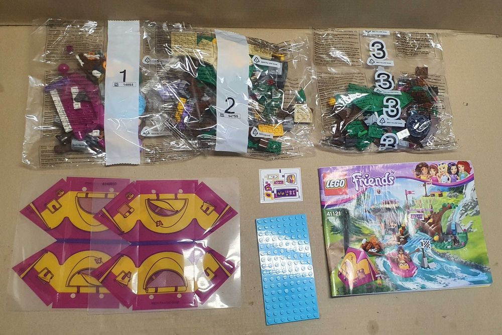LEGO 41121 Friends Spływ pontonem - bez kartonu