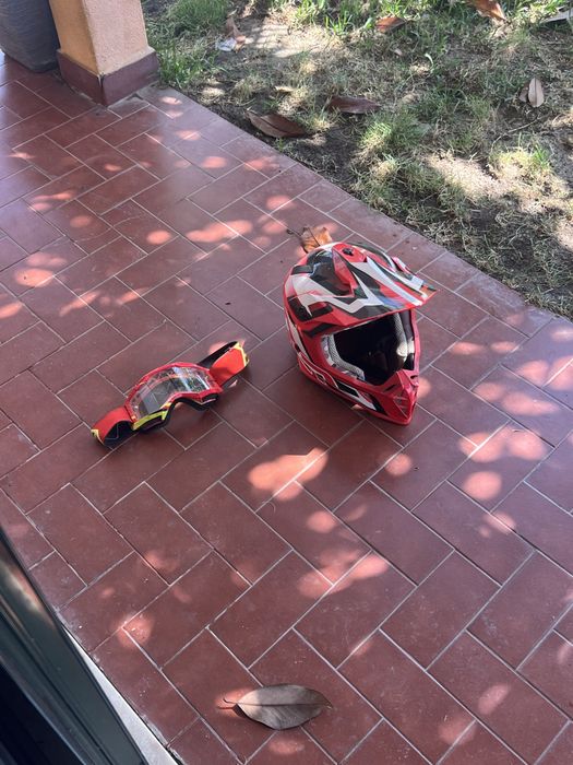 Capacete motocross