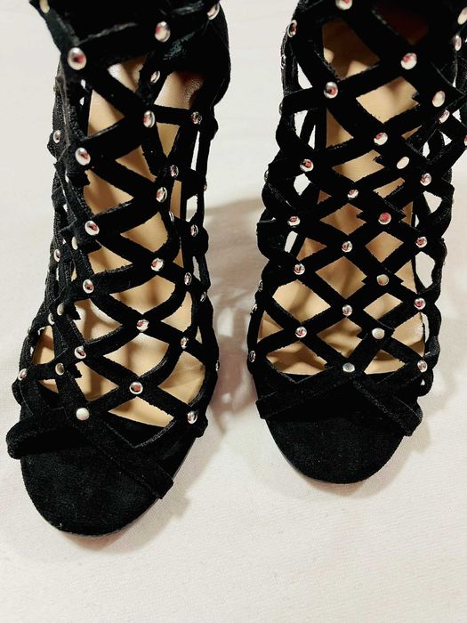 Nowe plecione buty 36 High heels 24 cm wkładka