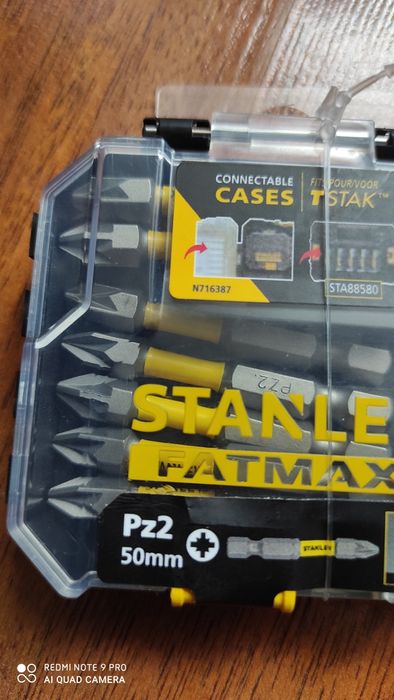 Біти Pz2, Irwin, Stanley, імпакт, кейс Tstak