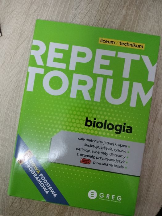 Repetytorium biologia rozszerzona