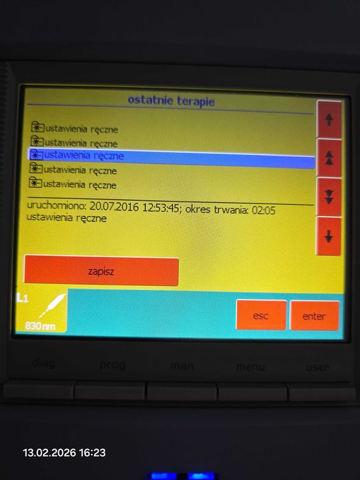 LASER BTL-5110 ze stolikiem stan idealny