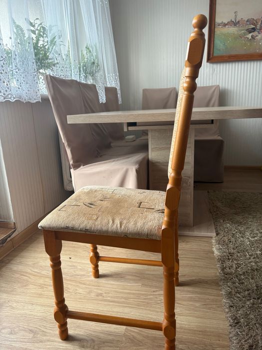 Krzesła tapicerowane 6 szt.