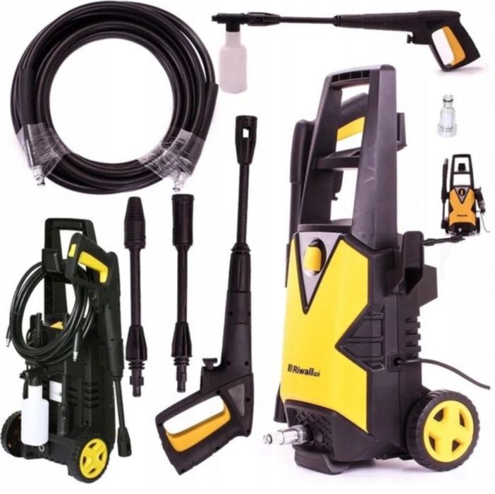 RIWALL Myjka Ciśnieniowa Samossąca Ogrodowa 230 Bar 1500W Karcher