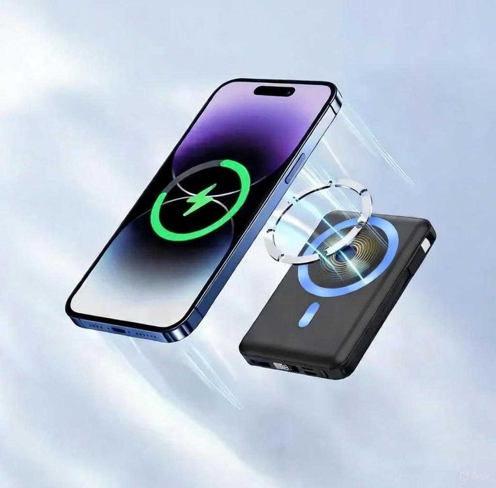 Магнітний павербанк Yiisonger KT-D011 зовнішній акумулятор