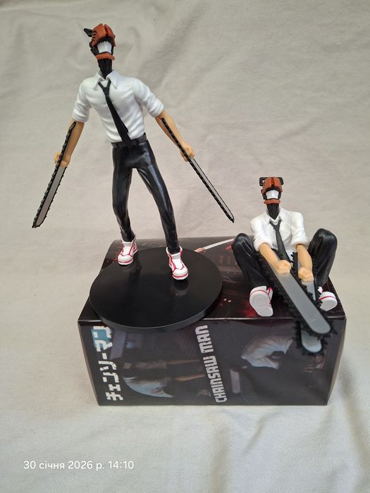 Фигурки Человек бензопила Денджи Дэндзи Denji chainsaw man Денжи