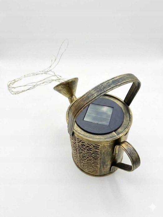 LAMPA solarna konewka LED ozdoba dekoracja