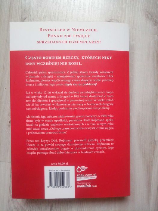 Dirk Rossmann Opowieść o karierze i życiu