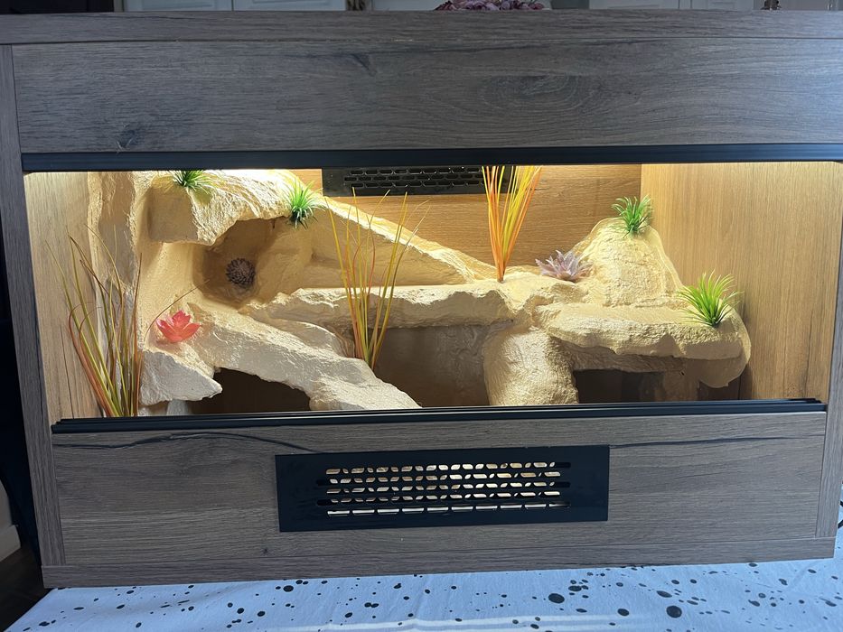 Terrarium 60x40x40 nowe