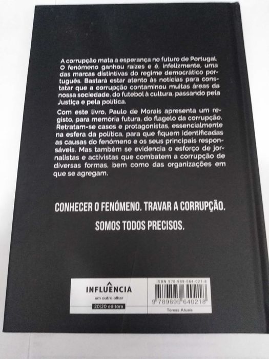 O Pequeno Livro Negro da Corrupção – Paulo de Morais
