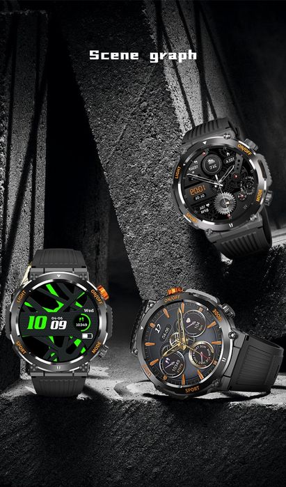 Colmi V68 смарт годинник часы AMOLED compas компас