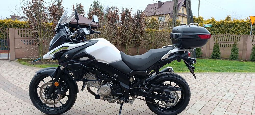 Suzuki V-STROM DL 650 ABS/TC 13tys,km-TUV/FullASO Kufer GMOL Jak NOWY Bezwypadek