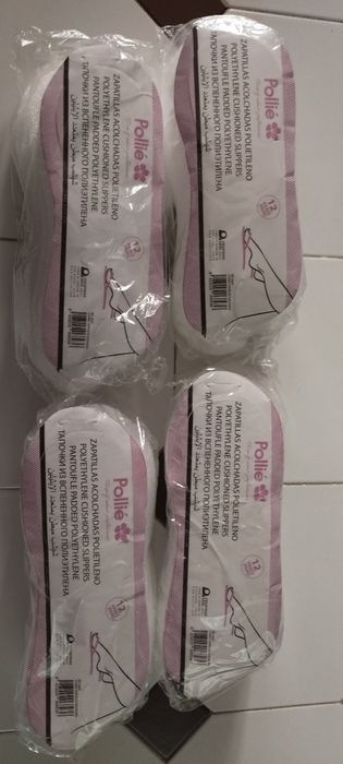 Chinelos descartáveis