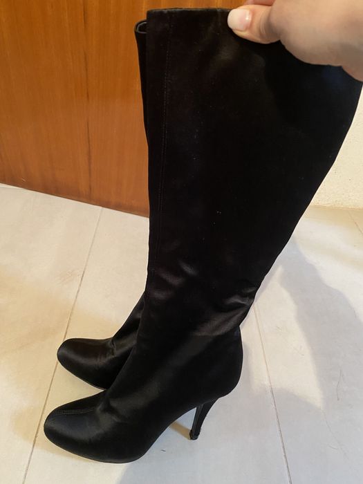 Botas PRADA em cetim