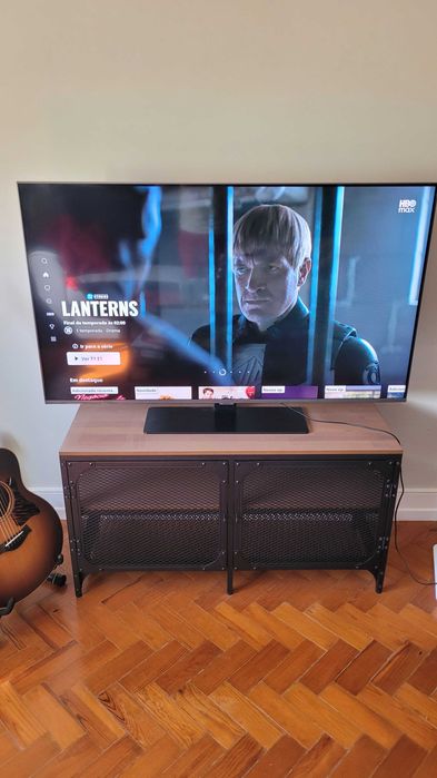 Móvel TV IKEA FJÄLLBO com portas – estilo industrial