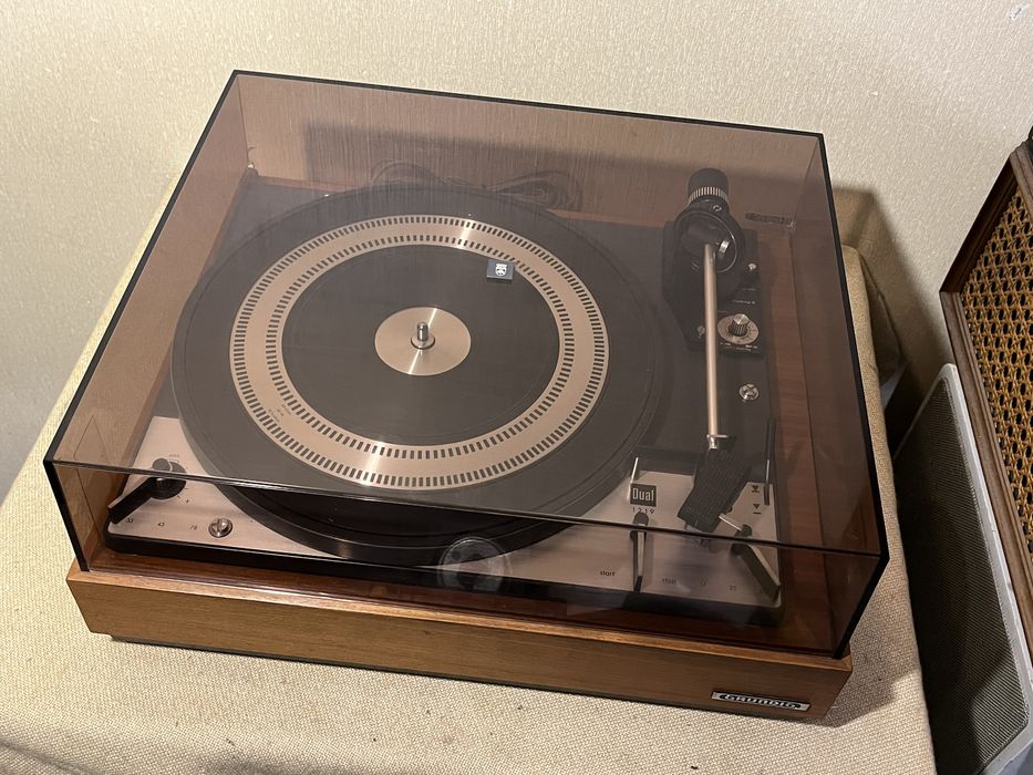 Аудиофильский роликовый проигрыватель винила DUAL 1219 (11кг)(ЗВУК!)
