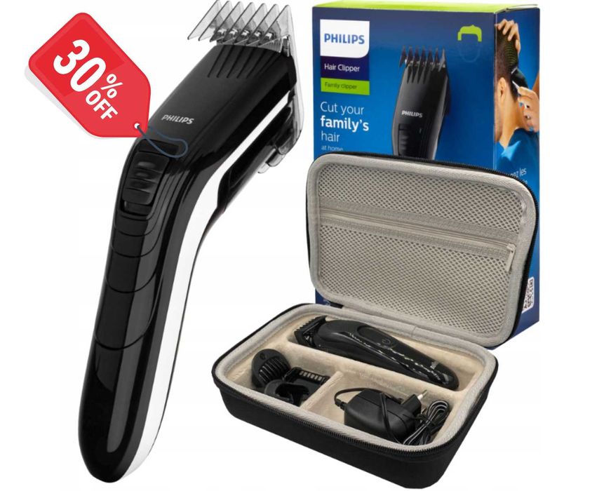 MASZYNKA Do Strzyżenia Włosów PHILIPS QC5115/15 + Etui (WYPRZEDAŻ 30%)