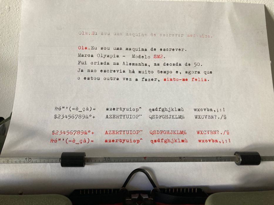 Máquina de escrever   ***  Olympia SM2