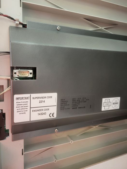 Centrala przeciwpożarowa manvier