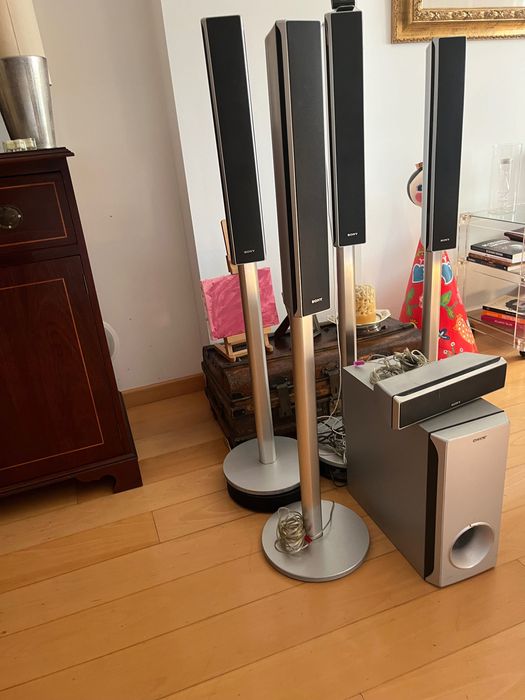 sistema som surround home cinema - sony