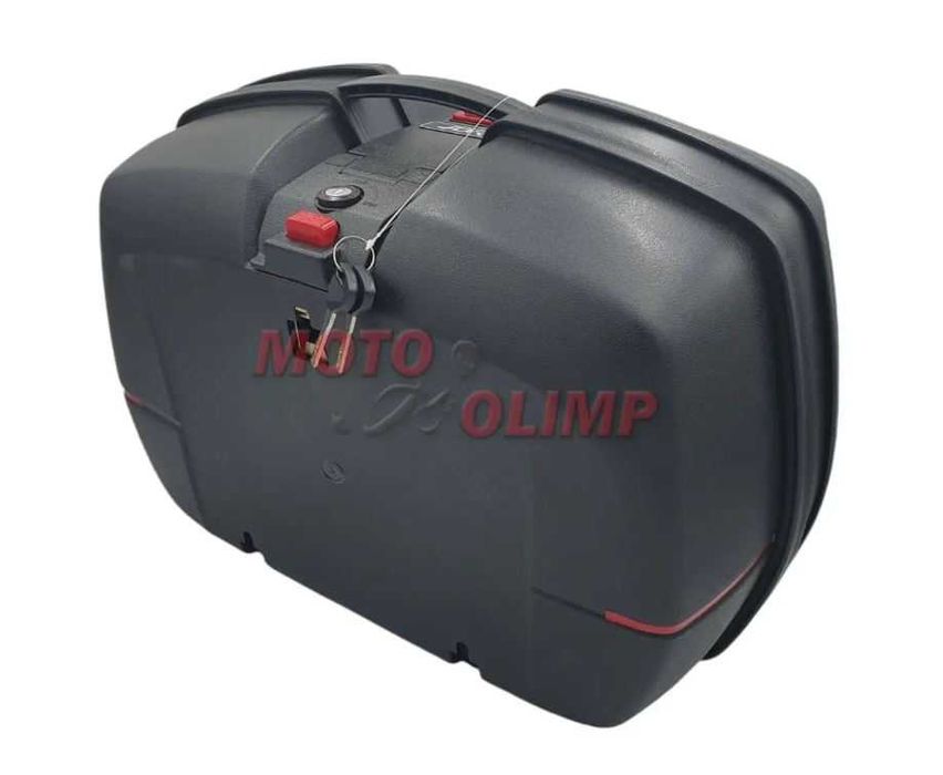 Кейс (на 2 шлема) кофр багажник задний на мотоцикл скутер пластиковый