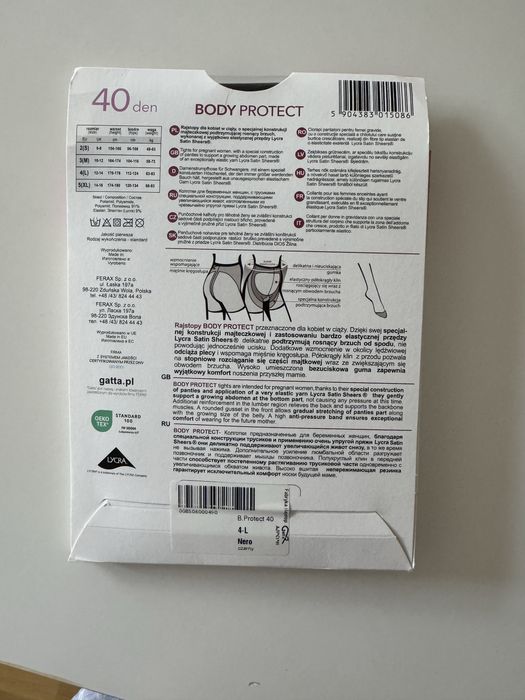 Колготки для вагітних getta 40den, 4 розмір.